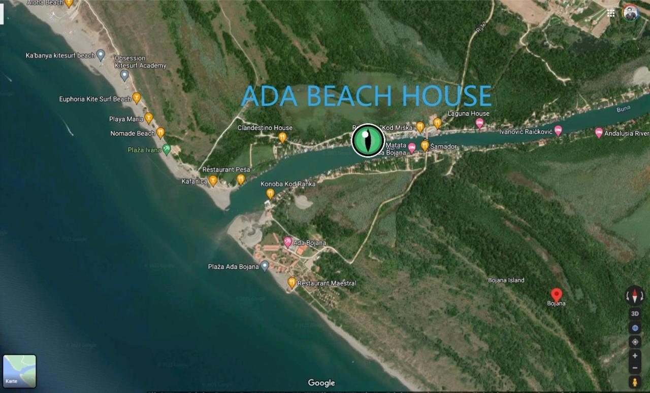Cj Ada Bojana Beach House I Xxl Terracei Bbq I Betw Bridgebeach I Air Con Ούλτσιν Εξωτερικό φωτογραφία